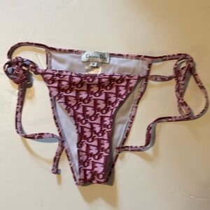 Christian Dior One Piece Bikini Size M Made in France